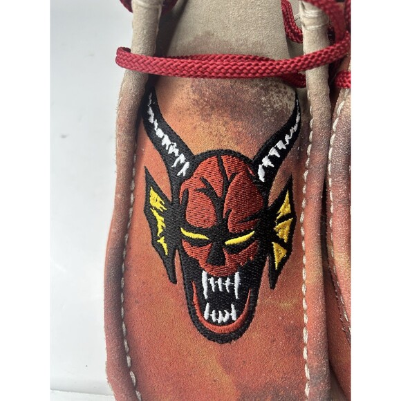 Clarks Wallabee EVO x Stranger Things Hellfire Club Men’s Size 10 Dark Sand Red main image 5